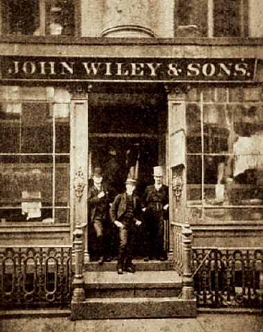1880年、John Wiley & Sons社のエントランス
