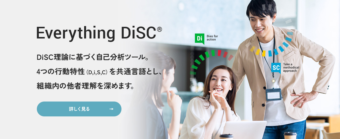 Disc理論に基づく自己分析ツール